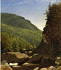 The Top of Kauterskill Falls by Sanford Robinson Gifford